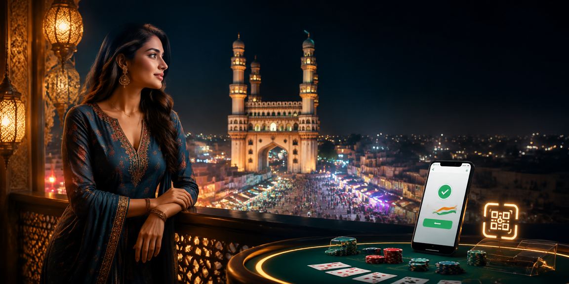 VIP baccarat tables near Charminar, Hyderabad